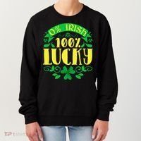 0 Irish 100 Lucky Saint Patrick's Day Celebration Women's Sweatshirt thumb 0