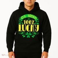 0 Irish 100 Lucky Saint Patrick's Day Celebration Hoodie thumb 2