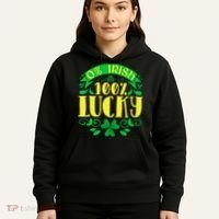 0 Irish 100 Lucky Saint Patrick's Day Celebration Hoodie thumb 5
