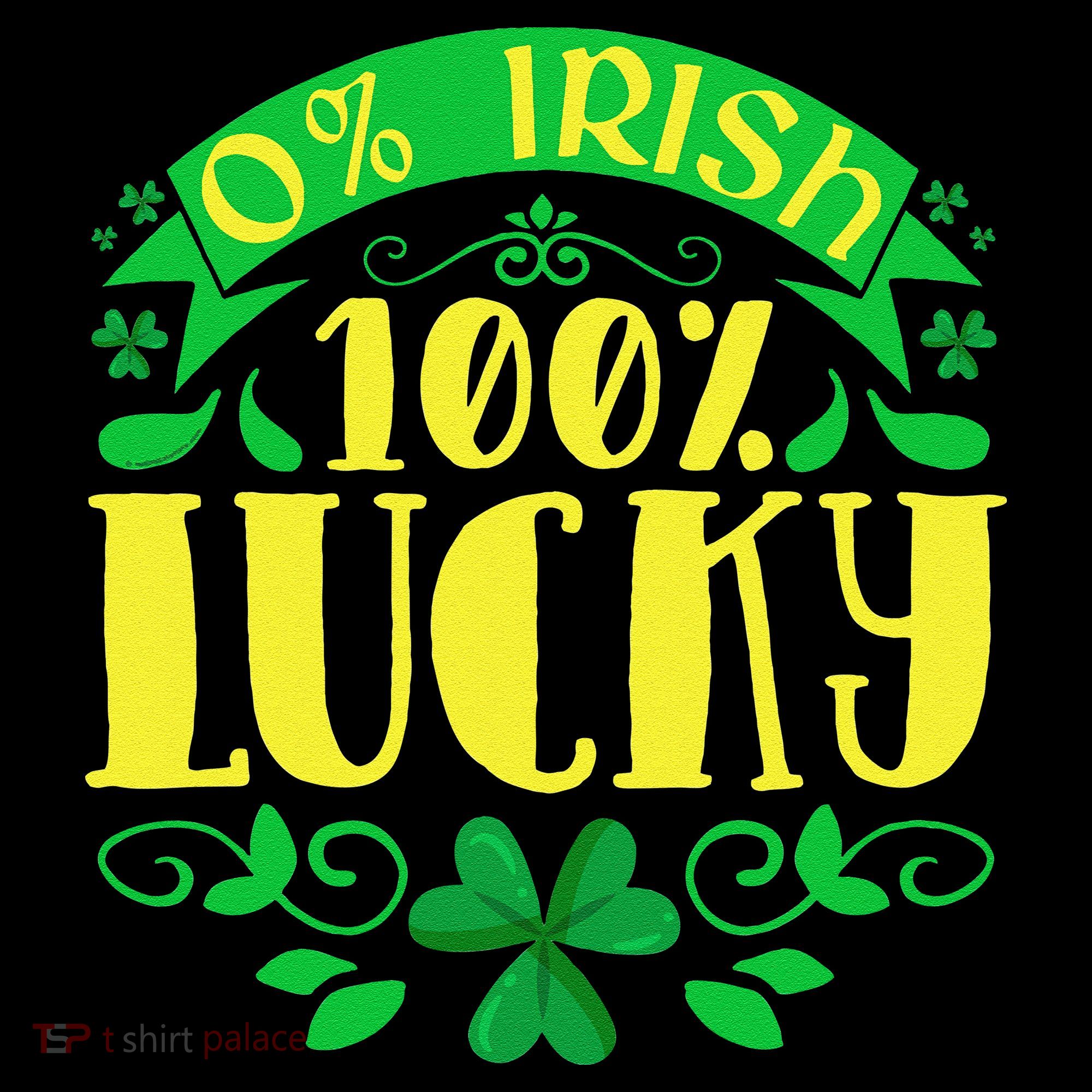 0 Irish 100 Lucky Saint Patrick's Day Celebration Hoodie
