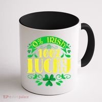0 Irish 100 Lucky Saint Patrick's Day Celebration Coffee Mug thumb 1
