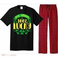 0 Irish 100 Lucky Saint Patrick's Day Celebration Pajama Set thumb 0