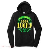 0 Irish 100 Lucky Saint Patrick's Day Celebration Women's Hoodie thumb 0