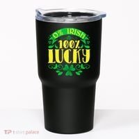 0 Irish 100 Lucky Saint Patrick's Day Celebration Tumbler thumb 0