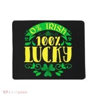 0 Irish 100 Lucky Saint Patrick's Day Celebration Mousepad thumb 0