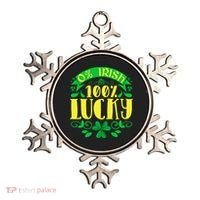 0 Irish 100 Lucky Saint Patrick's Day Celebration Ornament thumb 0