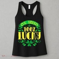 0 Irish 100 Lucky Saint Patrick's Day Celebration Women's Tank Top thumb 3