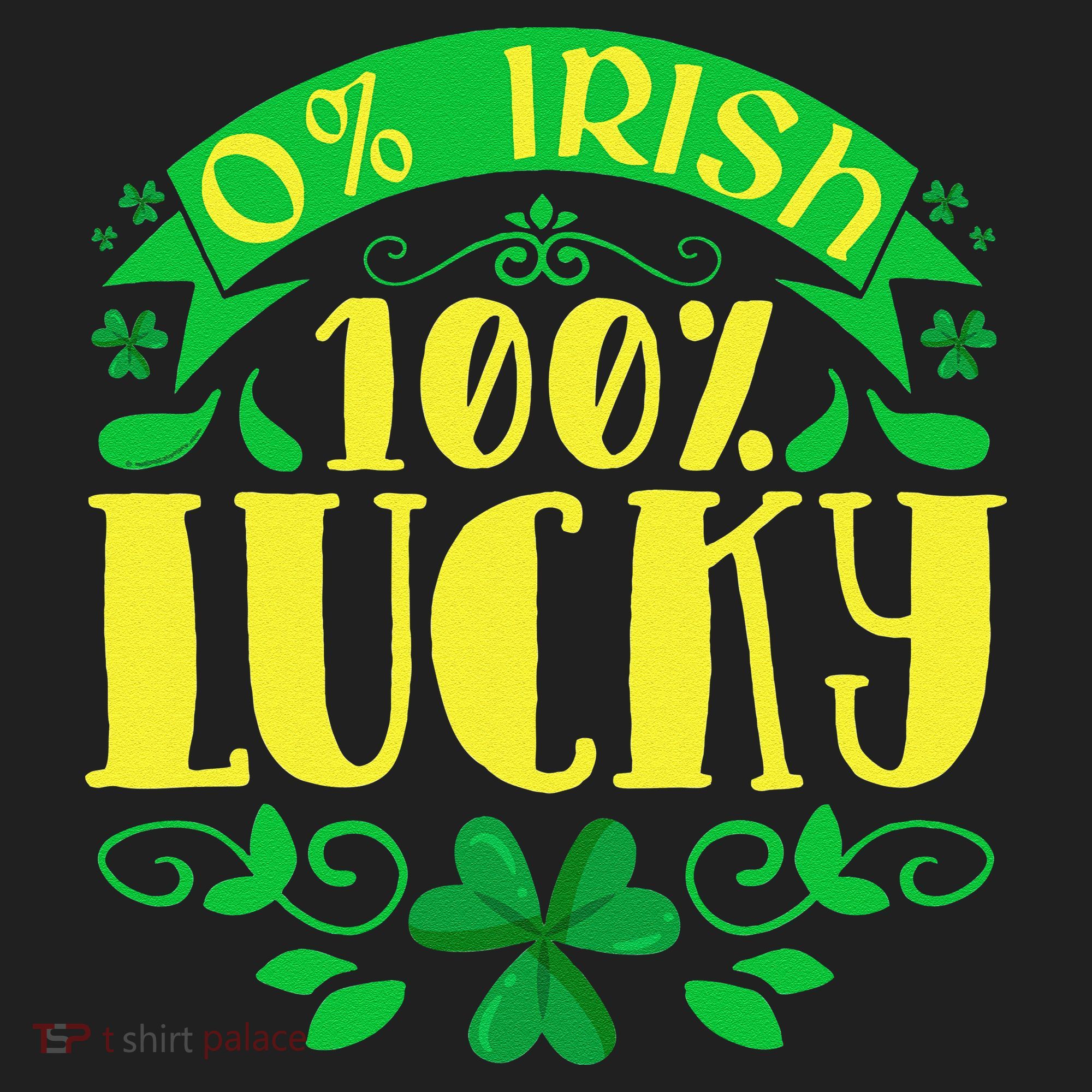 0 Irish 100 Lucky Saint Patrick's Day Celebration Hat