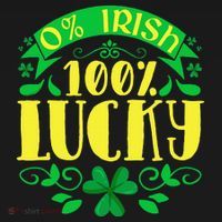 0 Irish 100 Lucky Saint Patrick's Day Celebration Kids Hoodie thumb 5