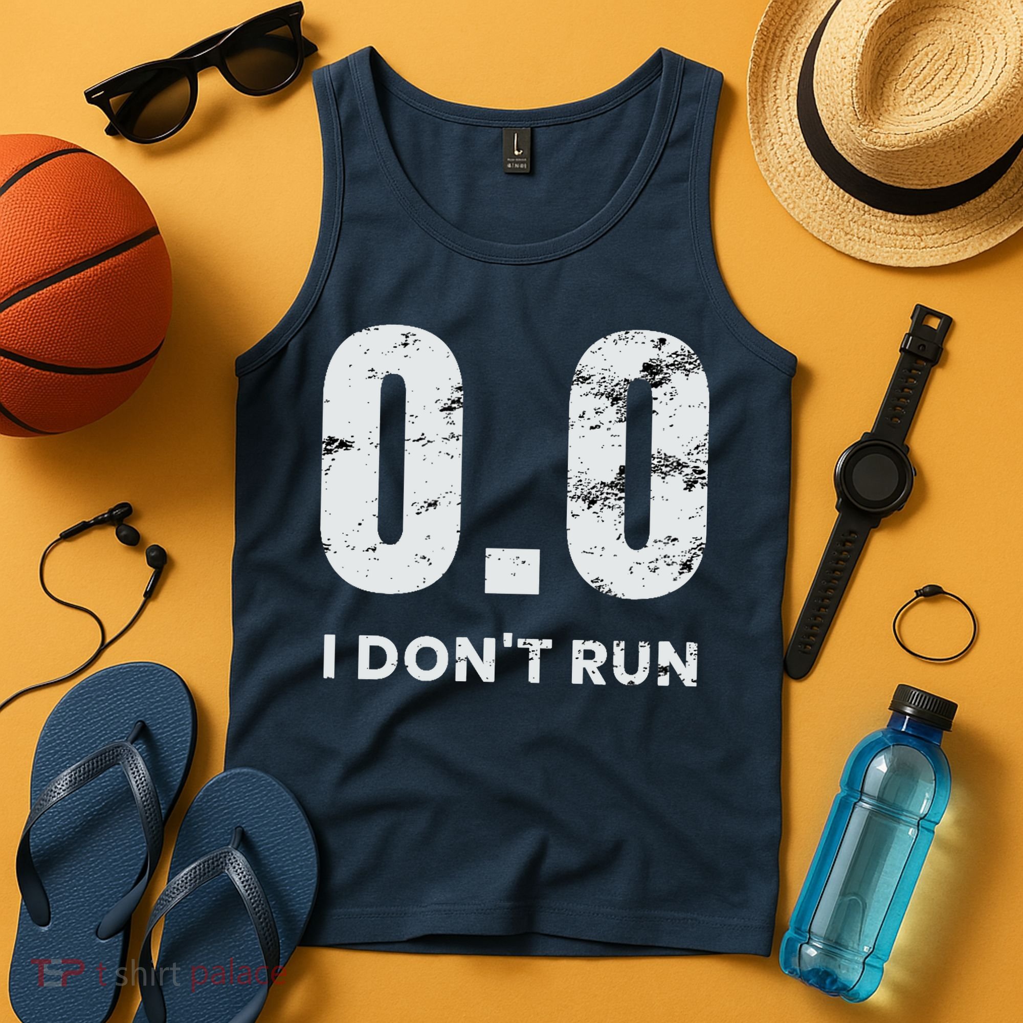 0.0 I Dont Run Tank Top