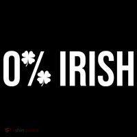 0% Irish Zero Percent Funny St Patricks Day Women's Hoodie thumb 2