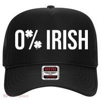 0% Irish Zero Percent Funny St Patricks Day Hat thumb 0
