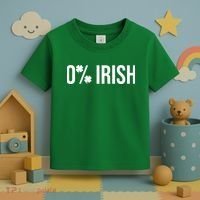 0% Irish Zero Percent Funny St Patricks Day Toddler T-Shirt thumb 3