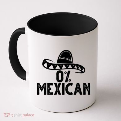 0% Mexican Funny Cinco De Mayo Coffee Mug