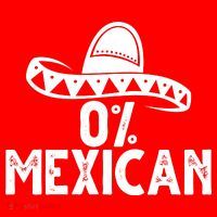 0% Mexican Funny Cinco De Mayo Doggie Tank thumb 4