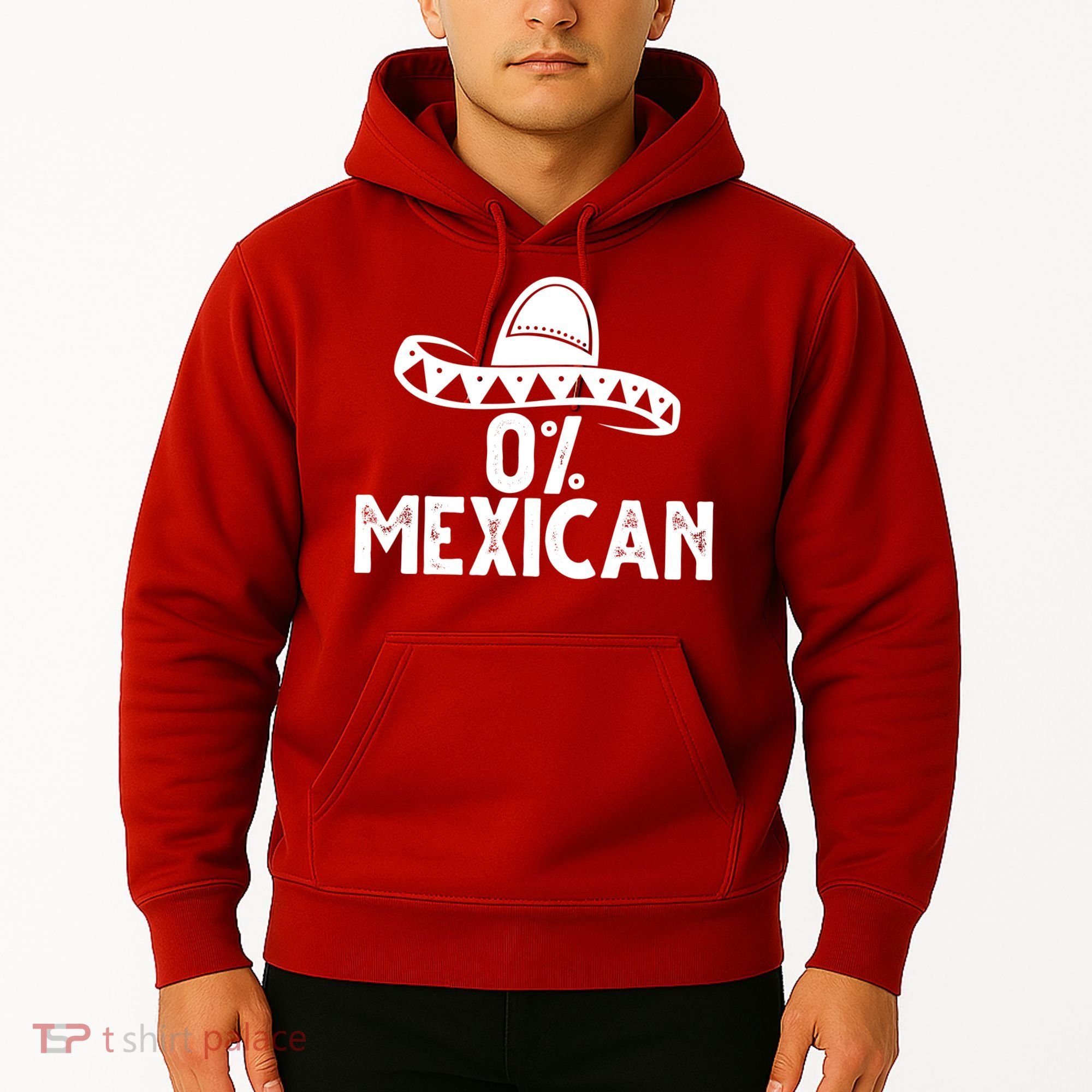 0% Mexican Funny Cinco De Mayo Hoodie