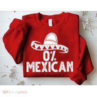 0% Mexican Funny Cinco De Mayo Sweatshirt thumb 2