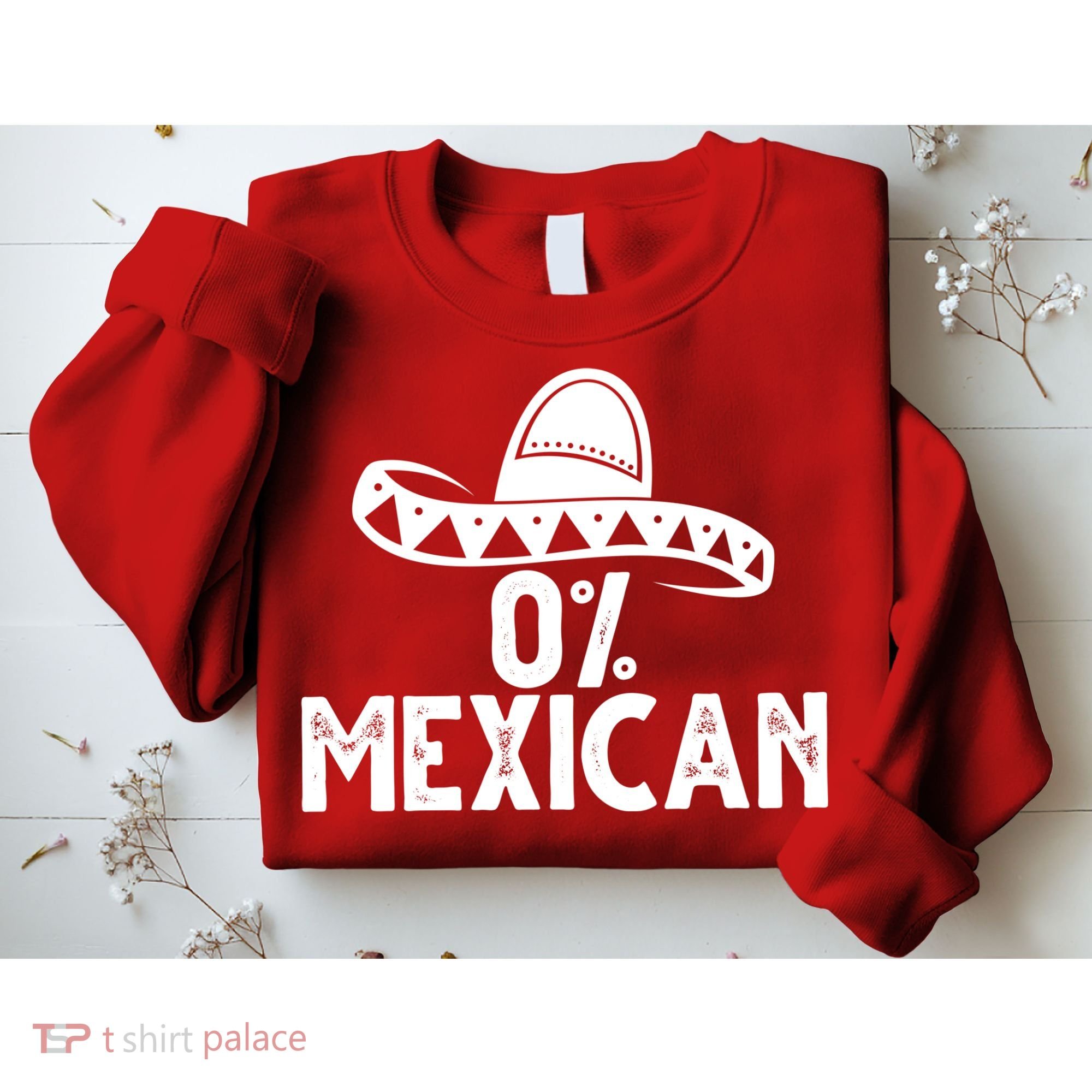 0% Mexican Funny Cinco De Mayo Sweatshirt