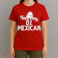0% Mexican Funny Cinco De Mayo T-Shirt thumb 4
