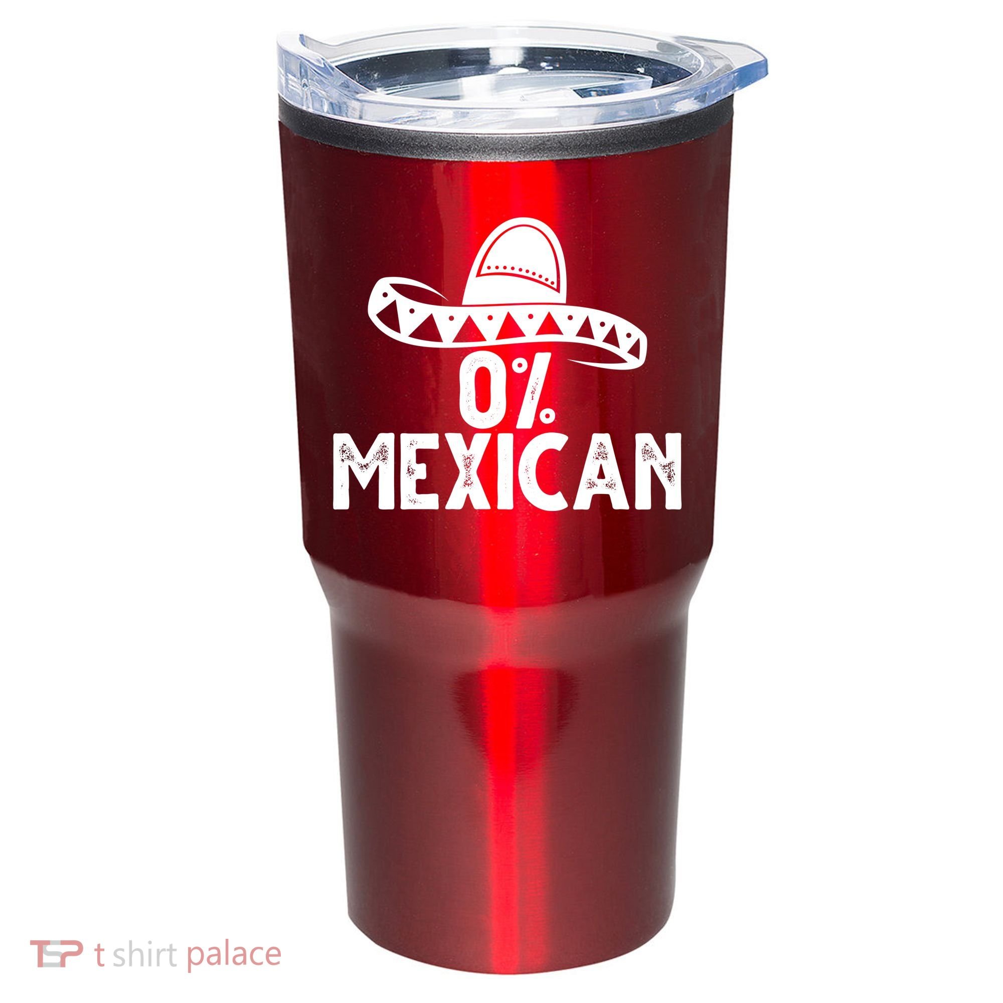 0% Mexican Funny Cinco De Mayo Tumbler