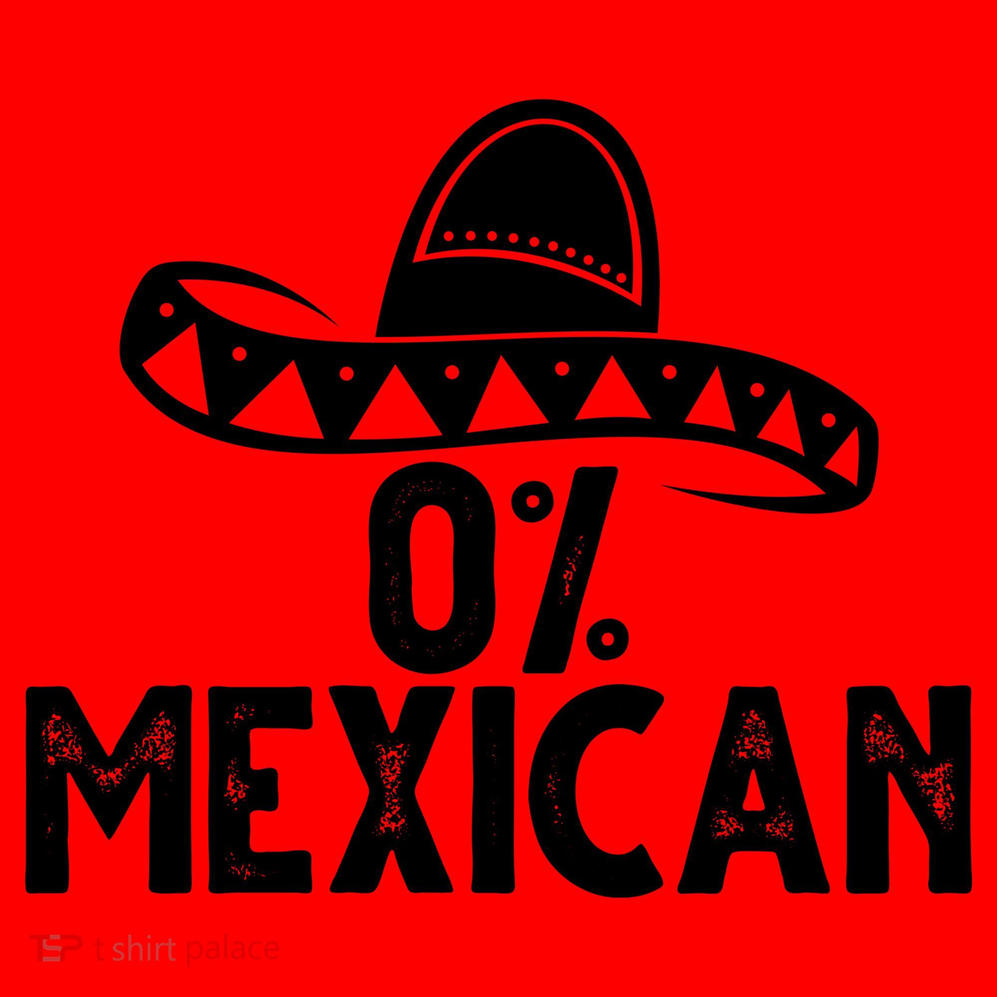 0% Mexican Funny Cinco De Mayo Santa Hat