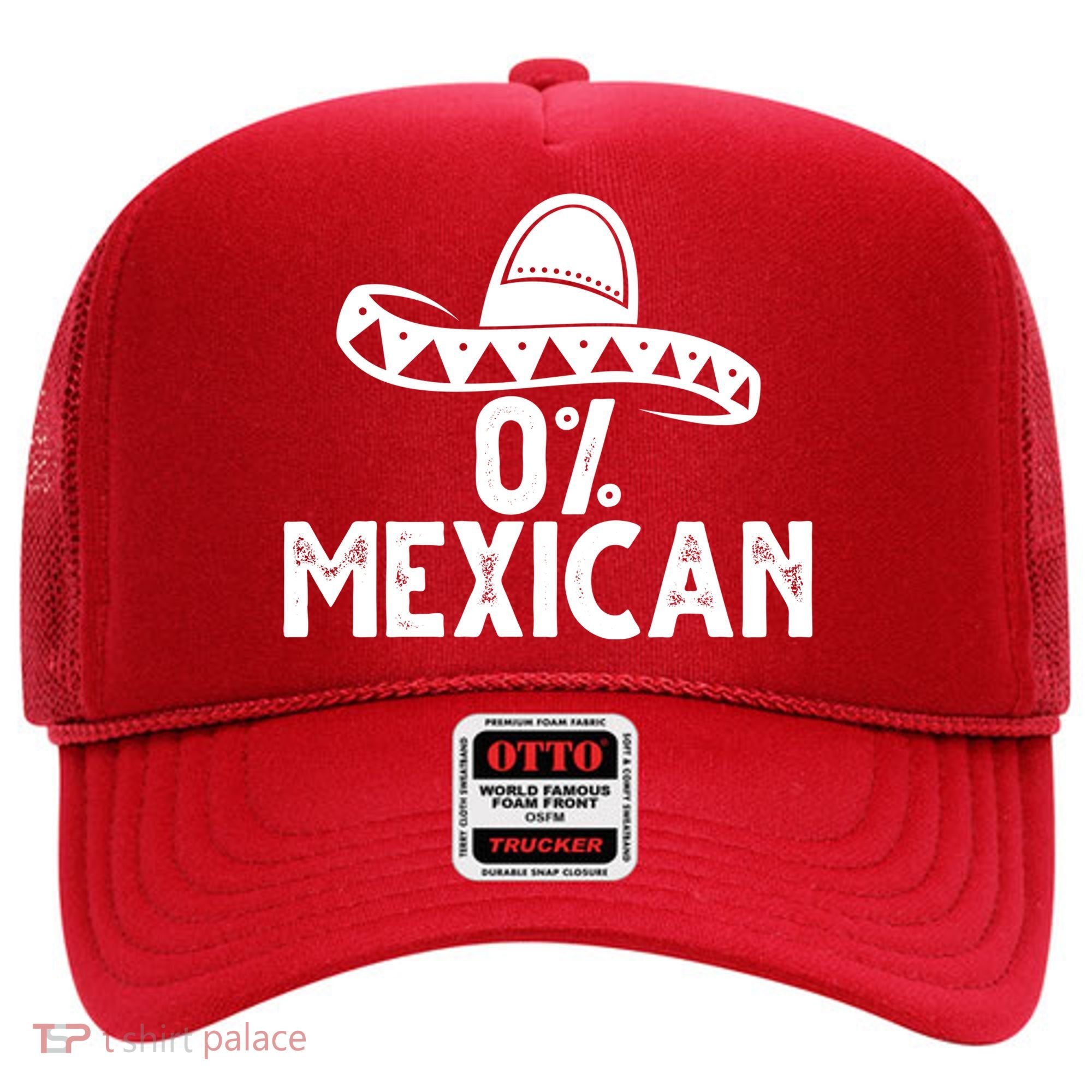 0% Mexican Funny Cinco De Mayo Hat