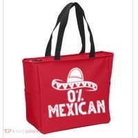 0% Mexican Funny Cinco De Mayo Tote Bag thumb 2