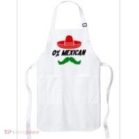 0% Mexican Fiesta Party Cinco De Mayo Funny Apron thumb 0