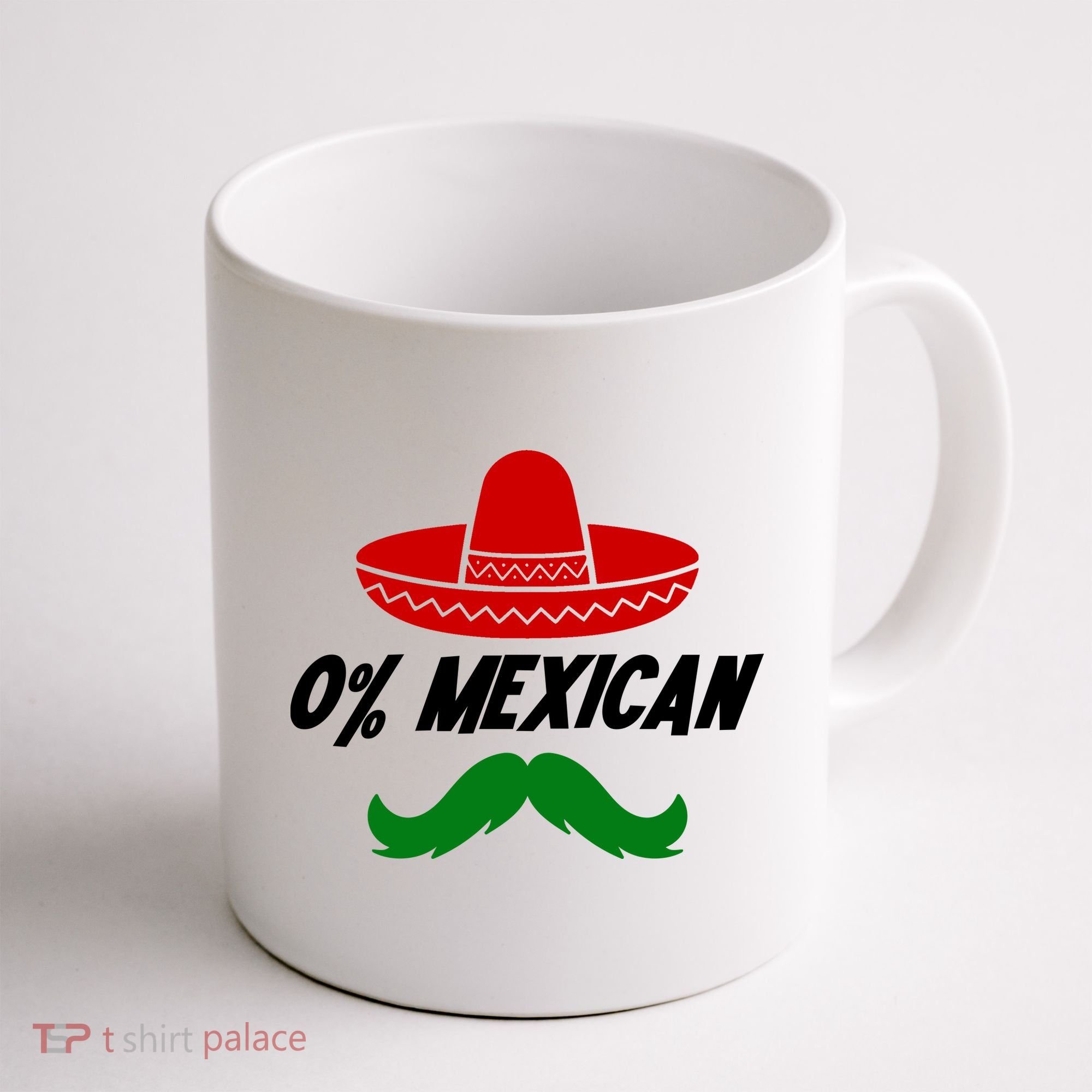 0% Mexican Fiesta Party Cinco De Mayo Funny Coffee Mug