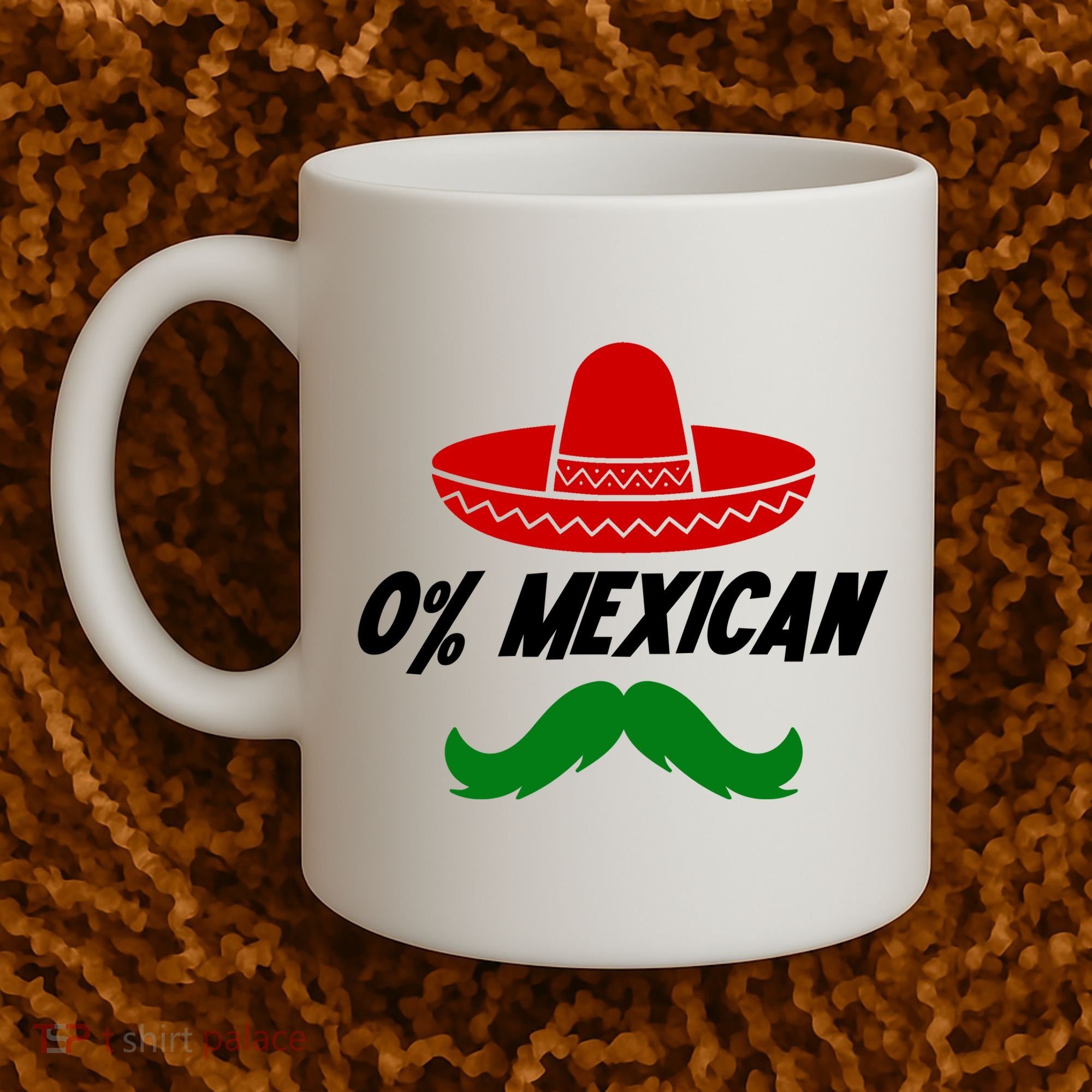 0% Mexican Fiesta Party Cinco De Mayo Funny Coffee Mug