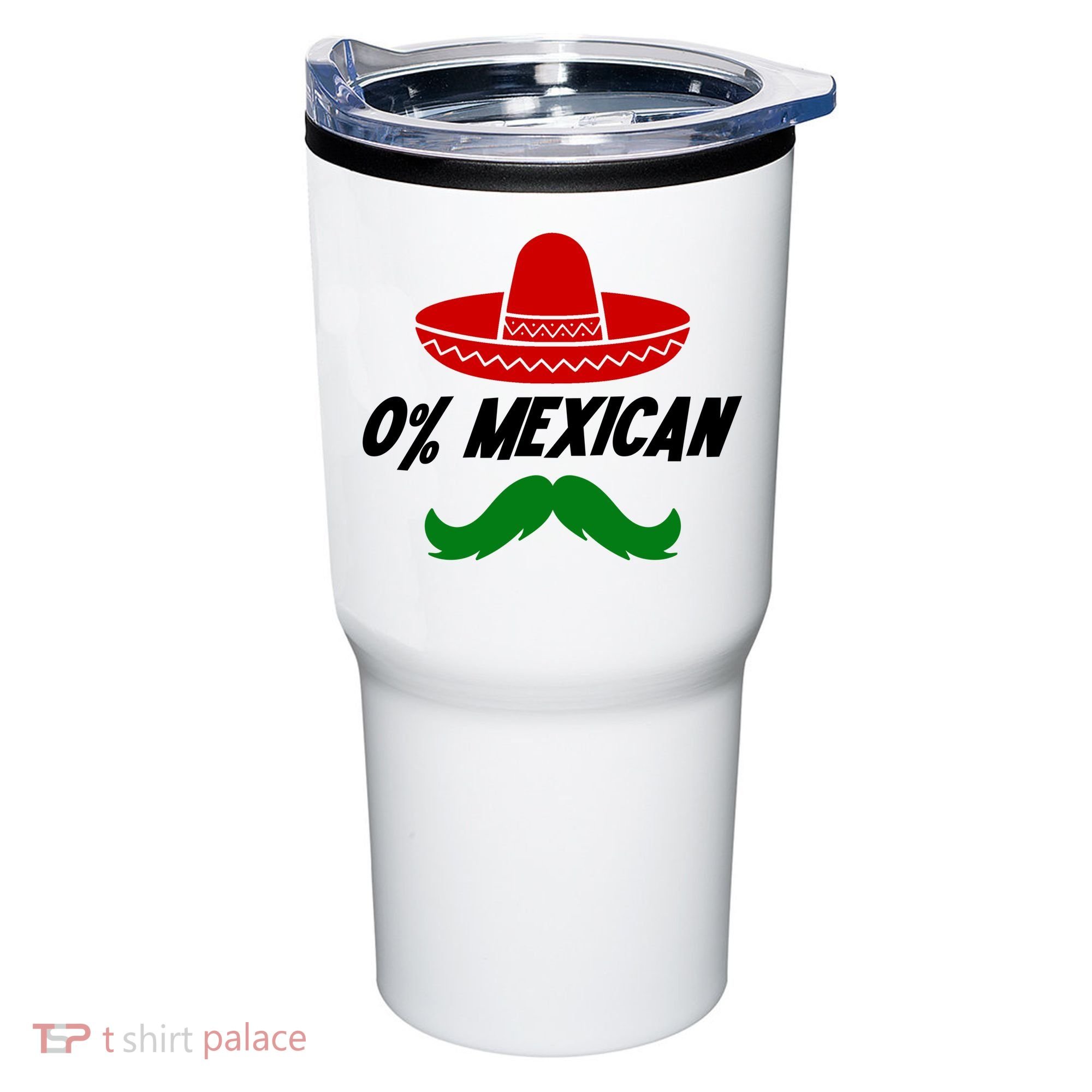 0% Mexican Fiesta Party Cinco De Mayo Funny Tumbler