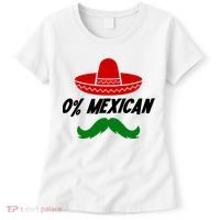 0% Mexican Fiesta Party Cinco De Mayo Funny Women's T-Shirt thumb 0