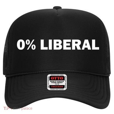 0 Percent Liberal Funny Halloween Costume Gift Idea Hat