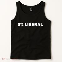 0 Percent Liberal Funny Halloween Costume Gift Idea Tank Top thumb 2