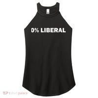0 Percent Liberal Funny Halloween Costume Gift Idea Women's Perfect Tri Rocker Tank thumb 0