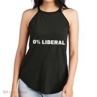 0 Percent Liberal Funny Halloween Costume Gift Idea Women's Perfect Tri Rocker Tank thumb 2