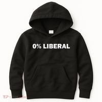 0 Percent Liberal Funny Halloween Costume Gift Idea Kids Hoodie thumb 0