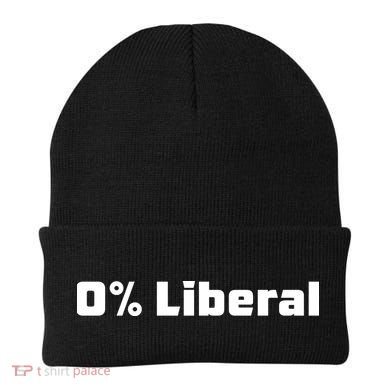 0 Percent Liberal Beanie