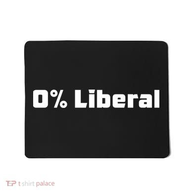 0 Percent Liberal Mousepad