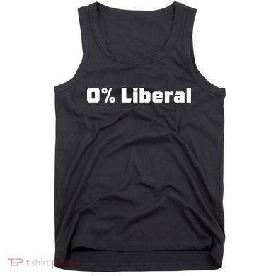 0 Percent Liberal Tank Top