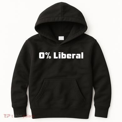 0 Percent Liberal Kids Hoodie