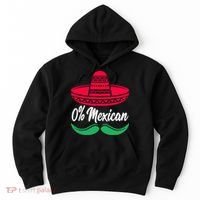 0 Percent Mexican Funny Hoodie thumb 0