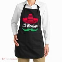 0 Percent Mexican Funny Apron thumb 2