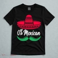 0 Percent Mexican Funny T-Shirt thumb 5
