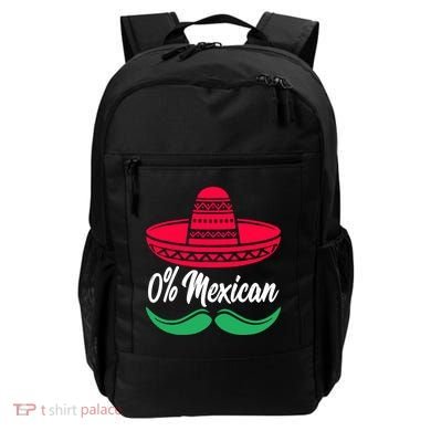0 Percent Mexican Funny Backpack
