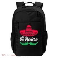 0 Percent Mexican Funny Backpack thumb 0