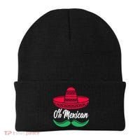 0 Percent Mexican Funny Beanie thumb 0