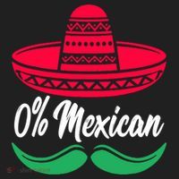 0 Percent Mexican Funny Beanie thumb 2