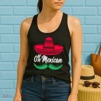 0 Percent Mexican Funny Women's Tank Top thumb 2