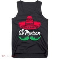 0 Percent Mexican Funny Tank Top thumb 0